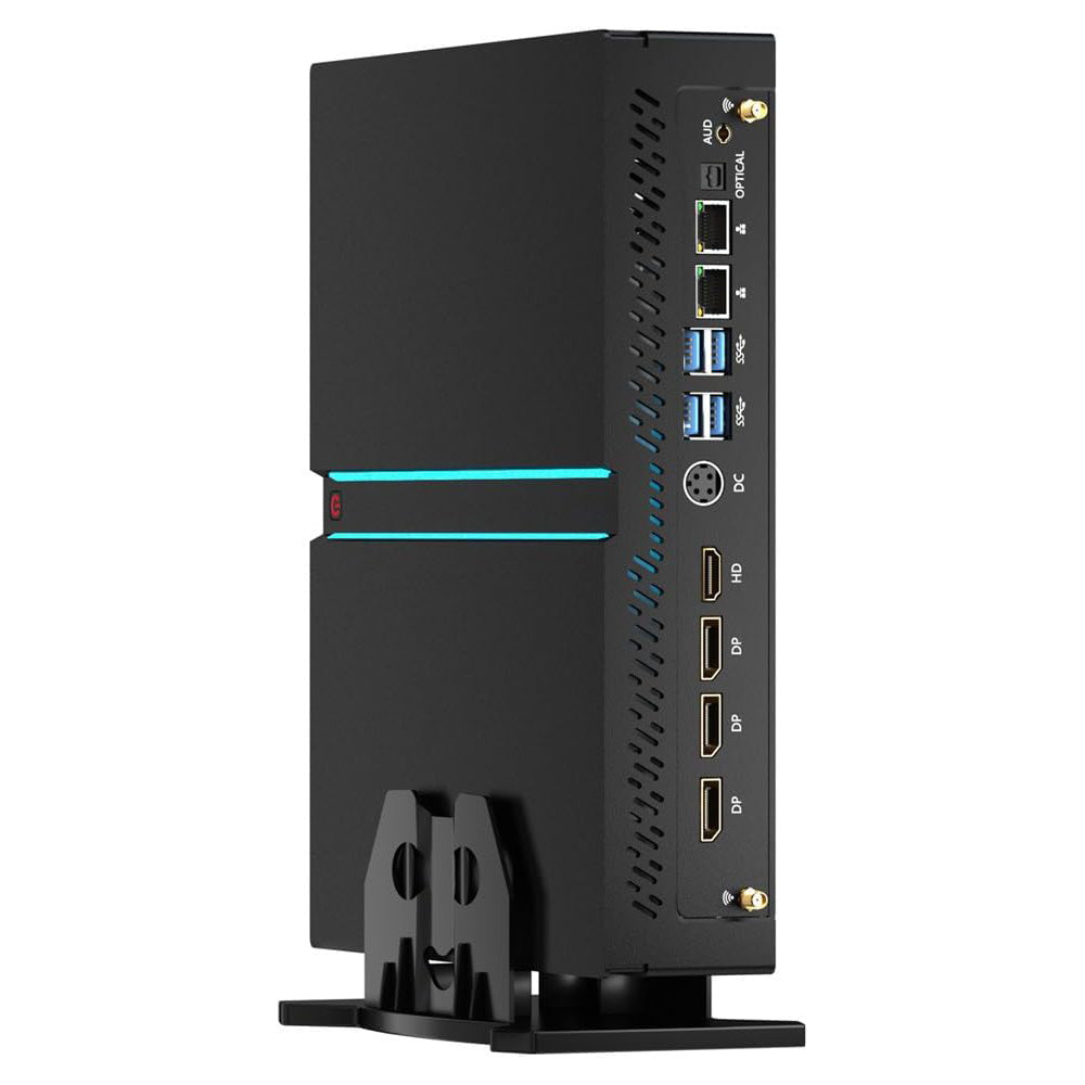 Mini Gaming PC, Core i9-14900F 24 Cores with RTX4070 12G Desktop Computer, WiFi 6E, 1* HDMI/ 3* DP, 8K, Optical, Dual LAN, Windows 11 Pro